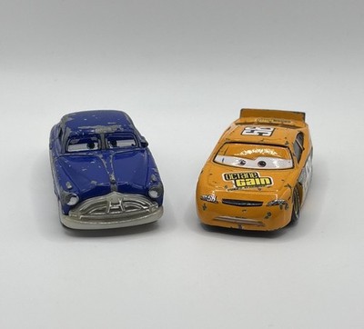 EXCLUSIVE Disney Pixar Cars Lot Doc Hudson + Octane Gain #58 Diecast Car Figures