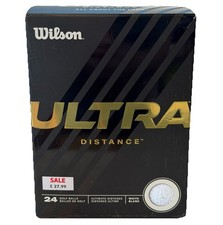 Wilson Ultra Distance Golf Balls White X24 Balls New