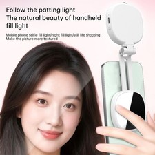 K04 Magnetic RGB Fill Light For Phone Vlogging Selfie Lamp White