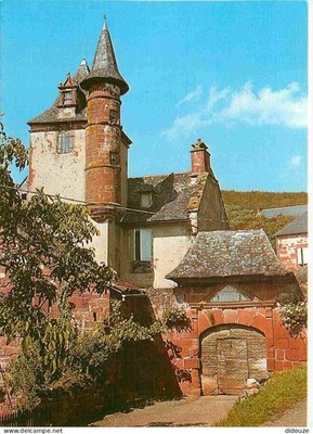Postcard - 19 - Collonges la Rouge - Castel de Maussac - CPM - See R Scans
