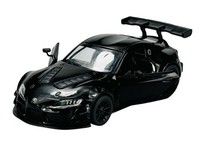 Kinsmart Toyota Gr Supra Racing Concept Schwarz 1:36 No Box Die Cast Model Neu