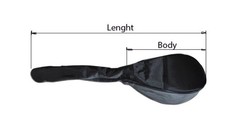 Softcase für türkisches Lang- und Kurzhals Saz Baglama 108 cm 