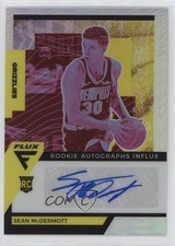 2020-21 Panini Flux Rookie Influx Silver Prizm Sean McDermott #RAI-SEA Auto 1cx3