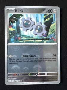 KLINK 061/086 NM COMMON POKE BALL PATTERN BLACK BOLT  POKEMON 2025
