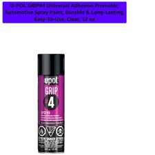 Universal Adhesion Promoter Spray - Durable Low Odor For Automotive Paint 12 Oz