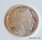 2015 Silver, 1 Troy oZ, .999 Silver, Buffalo Round, American Indian Round