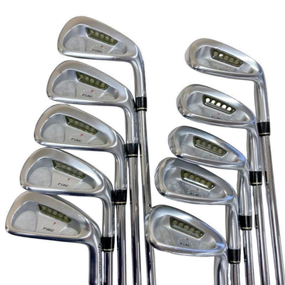 TaylorMade RAC LT 2002 Iron Set 10pcs 3-Pw.Aw,Sw Stiff Flex RIFLE