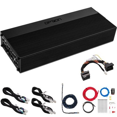 OPTION AIR-D6 | Quadlock Anschluss KIT | 6-Kanal Plug & Play Verstärker | OPTION