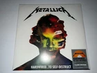 METALLICA “HARDWIRED TO SELF DESTRUCT” FLAME ORANGE LP/VINYL NEW SEALED RARE