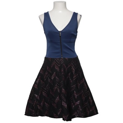 Pinko, Kleid, Größe: 38, Blau/Schwarz/Lila #ljQ