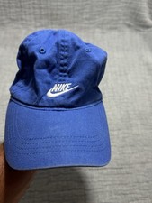 Little Boys Toddler Infant Baby Nike Swoosh Hat Adjustable Cap Blue Strapback