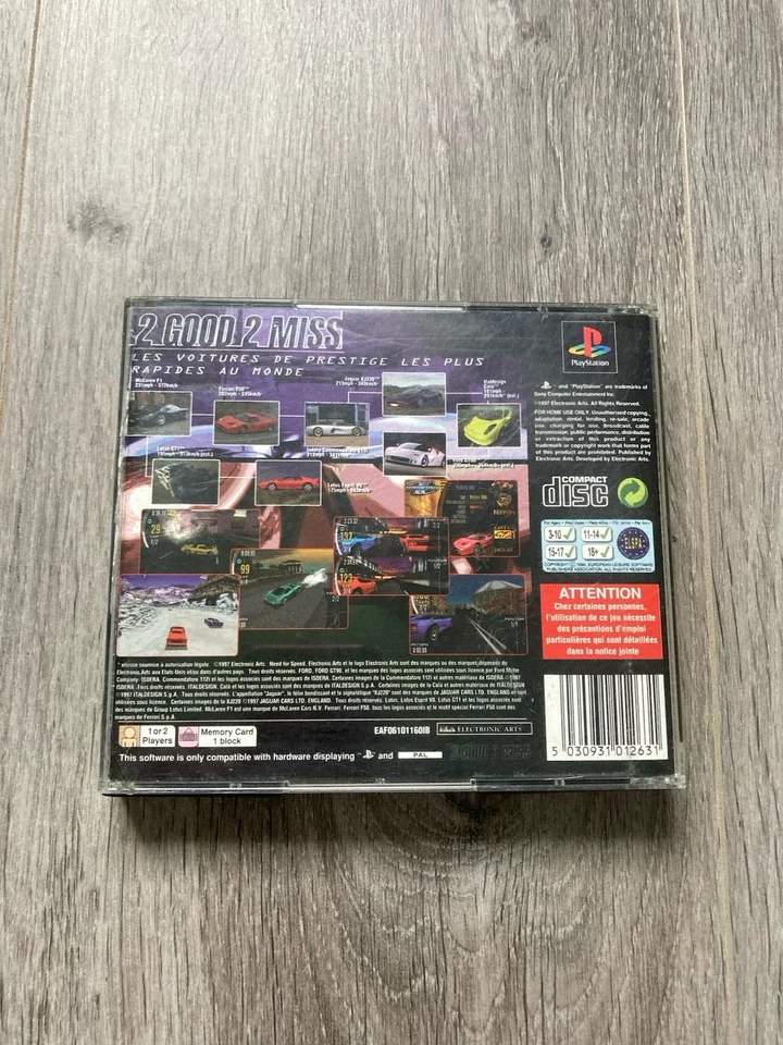 Need For Speed 2 II Ps1 Pal  - Bild 3 von 4