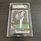 Shohei Ohtani Rookie #49 SGC 9 2018 Bowman Baseball Card MLB