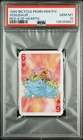 1999 BICYCLE POKEMON MINI PLAYING CARDS RED DECK 6 OF HEARTS VENUSAUR PSA 10