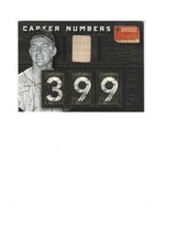 2013 Panini America's Pastime Al Kaline GU-Material /125 Tigers Numbers 399 HR