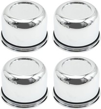 Push Through Wheel Center Caps 3.25 Inch Silver Bore Diameter 2.32 Inch Tall Push Through Wheel Center Caps 3.25 Inch Silver Bore Diameter 2.32 Inch Tall