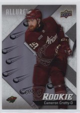 2024-25 Upper Deck Allure Rookies Flying Puck Cameron Crotty #124 16va