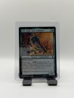 MTG, She-Hulk, Jade Defender $3 ORDER MIN 188 Marvel Super Heroes Regular 