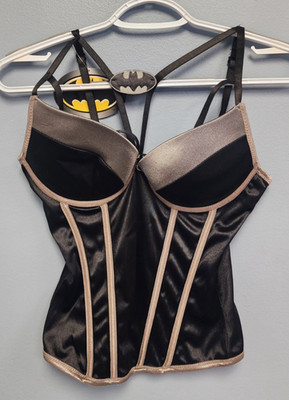Batman Batwoman Corset Woman Womens Adult Medium M CoCo Brands New NWT