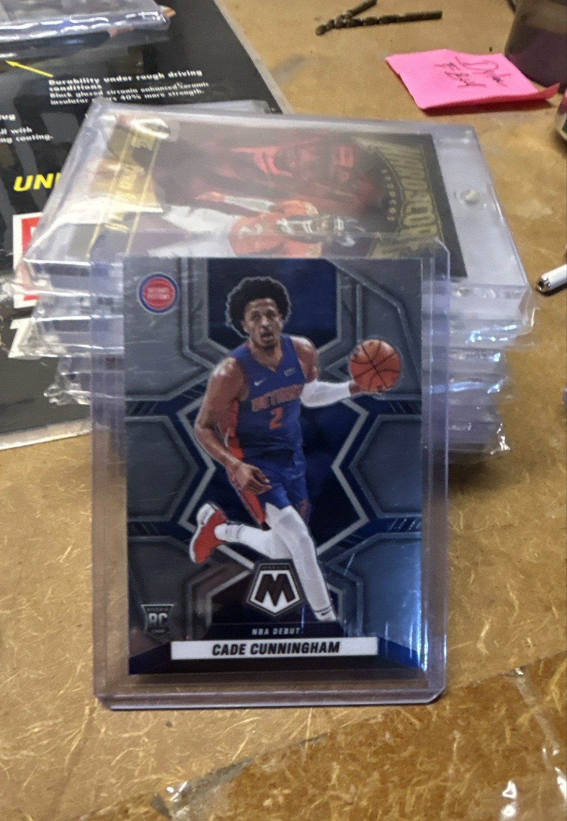 2021-22 Panini Mosaic - NBA Debut Cade Cunningham #261 Silver Prizm (RC)