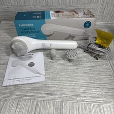 Homedics Personal Full Body Vibration Massager 3-speeds. 3 Attachments