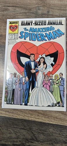 Giant-Size Annual The Amazing Spider-Man #21 (1987) Special Wedding Issue VF-VF+