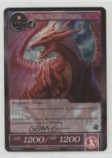2015 Force of Will TCG - The Seven Kings Lands 1st Edition Draig Red Dragon