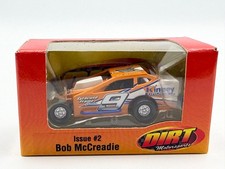 Ertl Nutmeg Dirt Track Open Wheel Race Car 9 Bob Mccreadie Orange 164 Nib