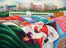 36x48"100%Hand Painted Oil Flat,World Famous Painting,High Quality,