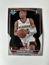 2022-23 Bowman U Chrome BRANDON MILLER 1st Base #80 Alabama - Hornets Rookie