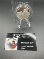 CHC Mint 1 Oz .999 Silver Round The Cure For Pedophilia Mintage 500 49.99 per troy oz