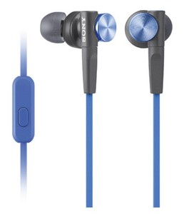 Sony MDR-XB50AP Blue In-Ear Only 