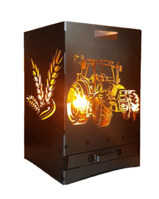 Feuerkorb Deutz mit Ascheschublade 40x40x60  Feuertonne Feuerstelle Grill