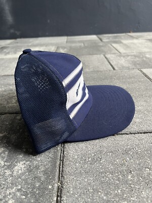 VINTAGE New York Yankees Hat Twin Enterprise Mesh Snapback Trucker