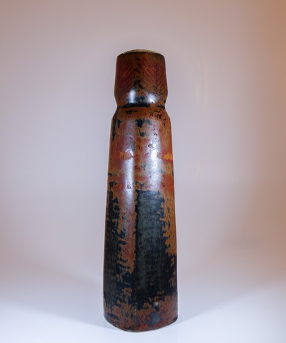 Large, Brown Ceramic Vase - Carl-Harry Stålhane - Rörstrand Atelier - Picture 2 of 8