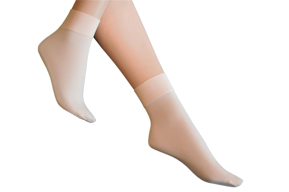 2 Pairs Silky Dance Adult and Childrens Essentials Ballet Socks Theatrical Pink