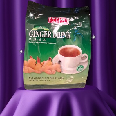Gold Kili Instant Ginger Beverage, 360g/12.6oz