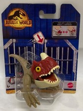 NIB Mattel Jurassic World Uncaged Wild Pop Ups Ceratosaurus Dinosaur Figure Toy