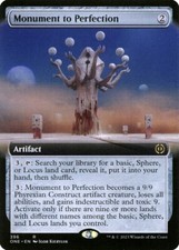 Monument to Perfection (Extended Art) 396 Rare Phyrexia: All Will Be One ONE MTG