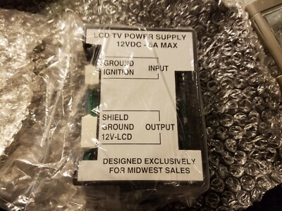 EN 55015 AC 220V 12V DC 8A LCD TV Power Supply CE ROHS Approval 96W