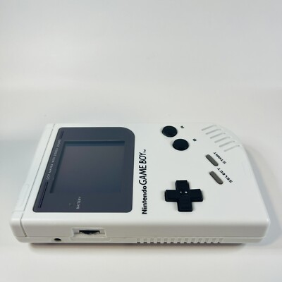 Nintendo DMG-01 GameBoy Original - Backlit Modded LCD - White