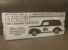 SPEC CAST 1940 FORD Sedan Delivery DIECAST 1/25 54th 1994 Sturgis Ultra Ed