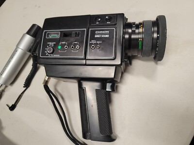 Chinon 506 sm xl / DIRECT SOUND Camera W/ Microphone NO TESTED | eBay