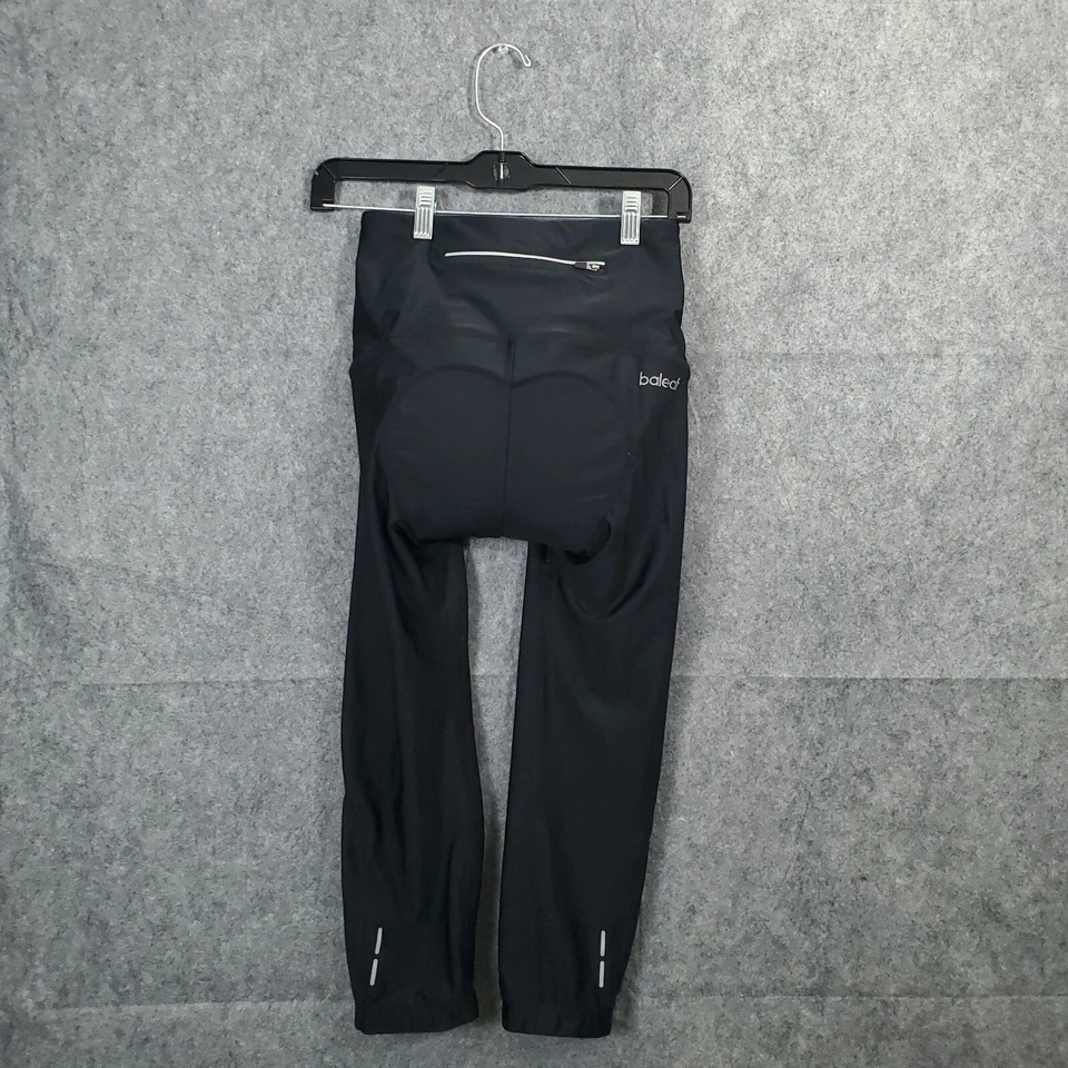 Pantalones de ciclismo Baleaf para mujer pequeños negros con logotipo acolchados de nailon spandex bicicleta bicicleta Foto 2 de 4