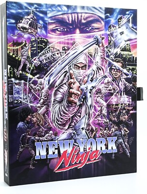 New York Ninja Blu Ray LIMITED COLLECTOR'S EDITION Box Set Vinegar Syndrome NEW