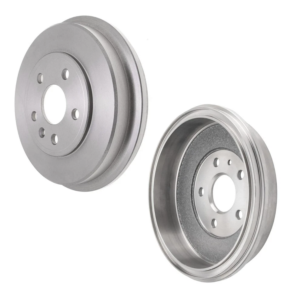 Rear Brake Drums and Premium Brake Shoes Kit for 2012-2019 Chevrolet Sonic Trax - Image 3 of 4
