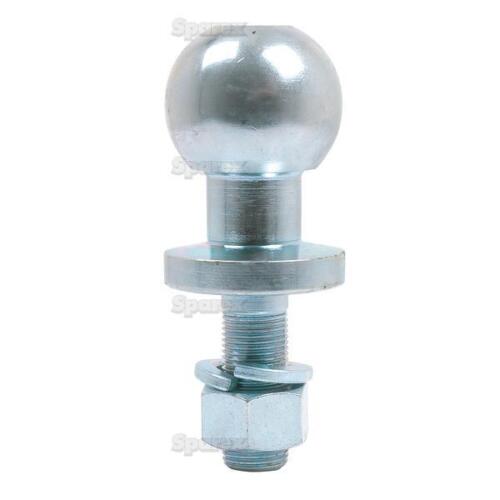 Sparex - Heavy Duty Tow Ball Pin - for ATV/Quad -Chrome - 19mm / 50mm - Picture 1 of 1