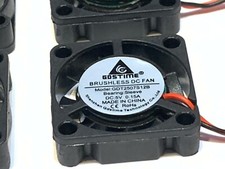 4 Pieces 5v Fan mini 2pin 2507 dc mini micro brushless cooling A30 25x25x7mm