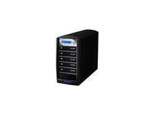 VINPOWER Black 1 to 5 128M Buffer Memory SharkBlu Blu-ray DVD CD Disc Duplicator