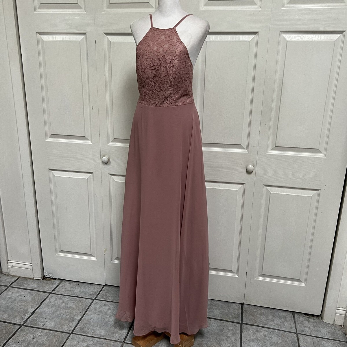 Desert Rose AZAZIE Sonya Bridesmaid Dress Size A 4 Evening Gown | eBay Desert Rose AZAZIE Sonya Bridesmaid Dress Size A 4 Evening Gown | eBay